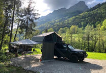 "Gassa Alp" WoMo-Camp im Jauntal, Jaunpass (FR)